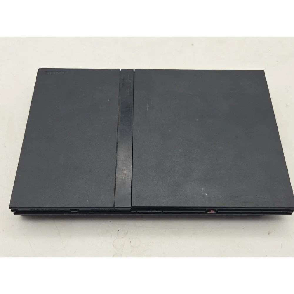 Sony PlayStation 2 PS2 Slim SCPH-75001 Black Console Only For Parts Or Repair